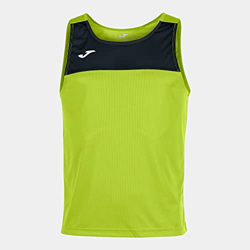 Joma Race męski T-shirt S żółto-zielony/czarny