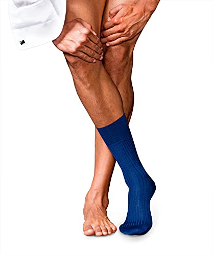 Falke No. 7 Finest Merino skarpety męskie niebieski niebieski (Royal Blue) 43-44