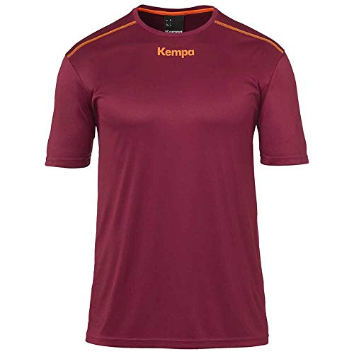 Kempa T-shirt męski 200234611, głęboka czerwień, S