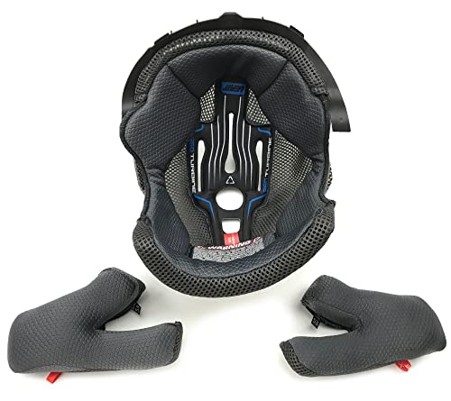 Leatt Kask motocyklowy z materiału Dri-lex, GPX 4.5, wyściółka wewnętrzna unisex dla dorosłych S czarny