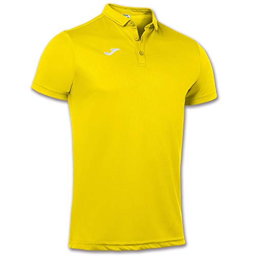 Joma męska koszulka polo hobby. żółty żółty S 100437.900.S