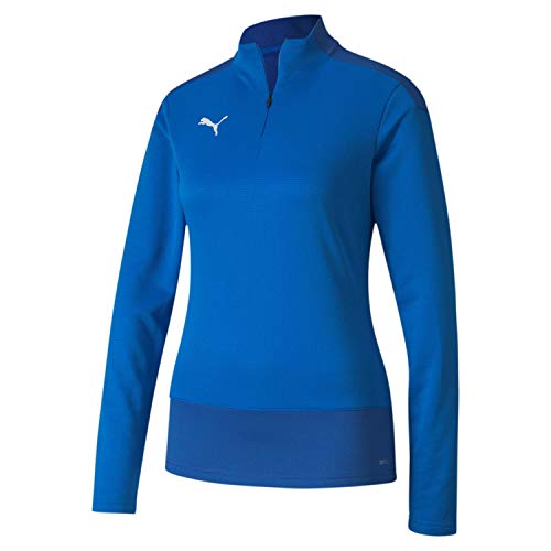 PUMA Puma Damska koszulka treningowa teamGOAL 23 1/4 Zip Top W od spodu do treningu, Pepper Green-Power Green, XL 656937