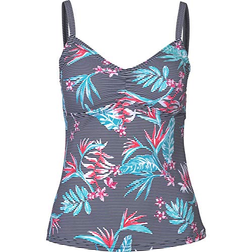 Firefly Firefly Damski top MEA Ii Tankini wielokolorowa kwiaty/paski. 44 4034999