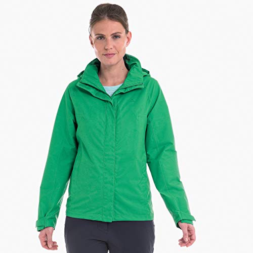 Schöffel Schöffel Easy L4 kurtka damska odporna na działanie wody i wiatru, na każdą pogodę, lekka i elastyczna kurtka przeciwdeszczowa dla kobiet, niebieska (dress blues), 36 12638