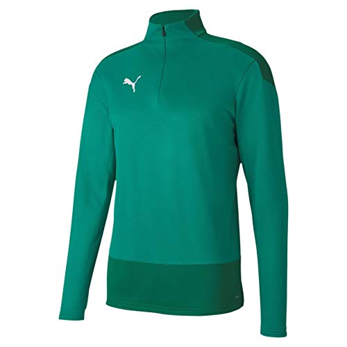 Puma Mężczyźni TeamGoal 23 Training 1/4 Zip Top Bluza, Zielony, l