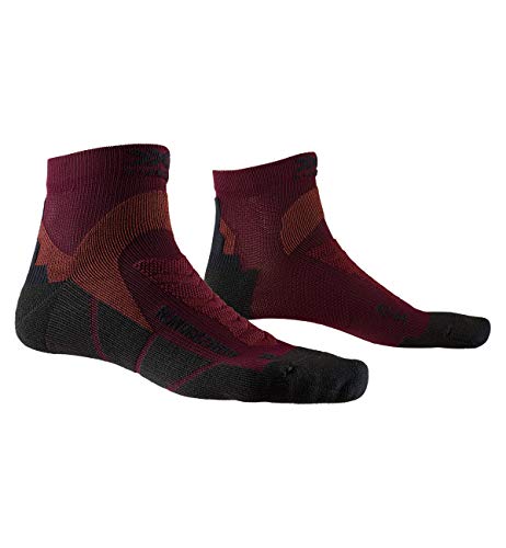 X-Socks Skarpety unisex Run Discovery, R003 Dark Ruby, 38 EU