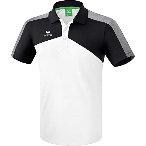 Erima męska Premium One 2.0 koszulka polo, biały, 38 1111811