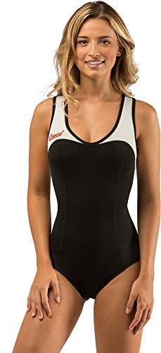 Cressi Cressi Women's Dea Swimsuit Kostium kąpielowy z neoprenu ,Czarny/Bialy ,S ,DG005502 DG005502