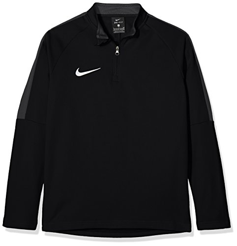 Nike chłopięcy Y NK DRY ACDMY18 DRIL TOP LS Long Sleeved T-shirt, czarny/antracyt/(biały), L