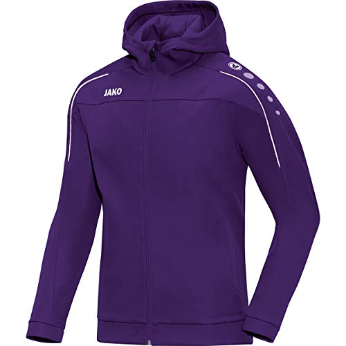 JAKO Męska kurtka Basic z kapturem Classico, granatowa/citro, 4XL, 6850