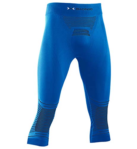 X-Bionic X-Bionic Energizer 4.0 męskie spodnie 3/4 niebieski Teal Blue/Anthracite M NG-YP07W19M-A010-M