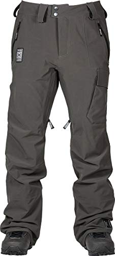 L1 L1 Premium Goods męskie spodnie snowboardowe Gemini Pant '21 Theor, wodoodporne, oddychające spodnie snowboardowe, Raven, M M