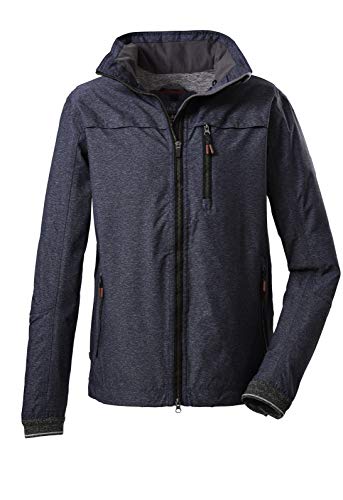 G.I.G.A. DX męska kurtka funkcyjna Yorko kurtka męska z chowanym kapturem kurtka outdoorowa z funkcjami rowerowymi Bike to Work dunkel denim M 35360-000