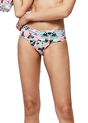 O'Neill O'Neill PW Miami Mix damskie spodnie bikini biały White Aop W/Green 36 9A8524