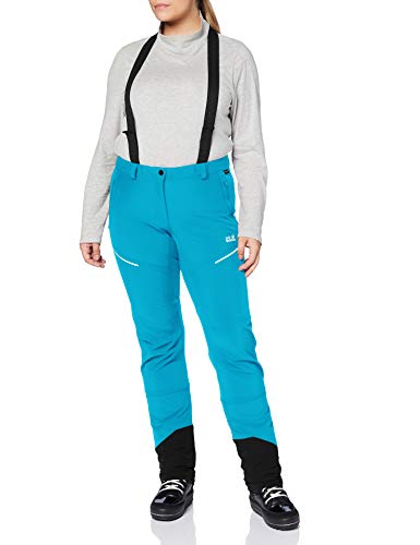 Jack Wolfskin Damskie spodnie węża GRAVITY Tour, ciemny cyjan, 40