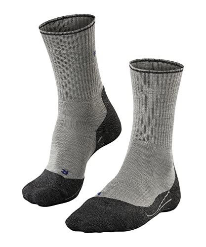 FALKE Tk2 Wool Silk M So skarpety trekkingowe męskie (1 szt.) szary szary (light grey 3400) 39-41 16355