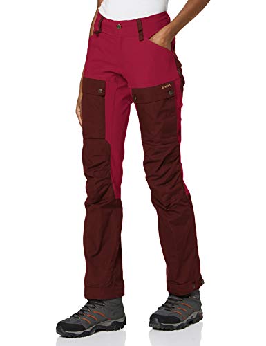 FJÄLLRÄVEN FJÄLLRÄVEN Spodnie damskie Keb Trousers W fioletowy Fioletowy (ciemny granat/śliwka) 46 F89898-Dark Garnet-Plum-46