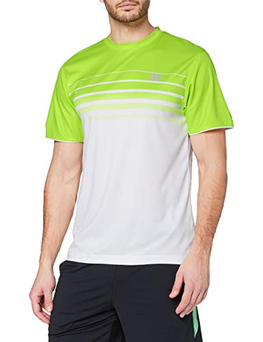 Wilson M SP Striped Crew - green glow WRA745502