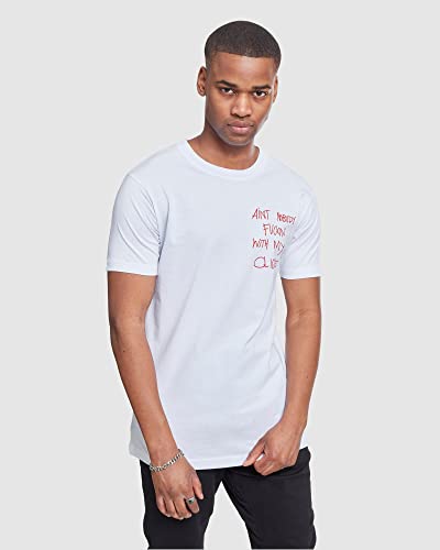 Mister Tee Clique Tee T-Shirt, biały, XS MT689