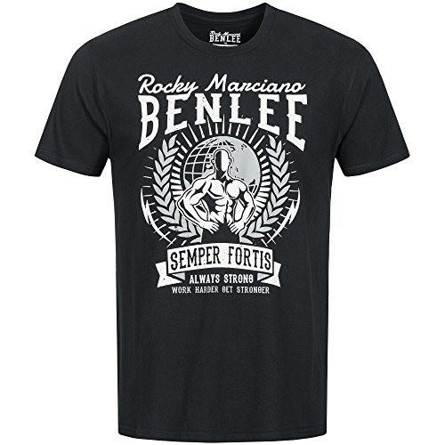 Rocky Marciano T-Shirt lucjusz, kolor: czarny , rozmiar: m 190665