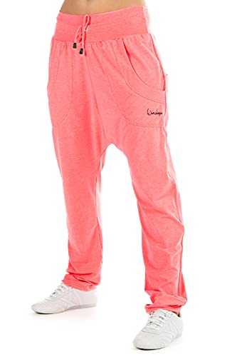 Winshape WH13 Dance Yoga Pilates damskie spodnie treningowe uniseks Neon-coral L