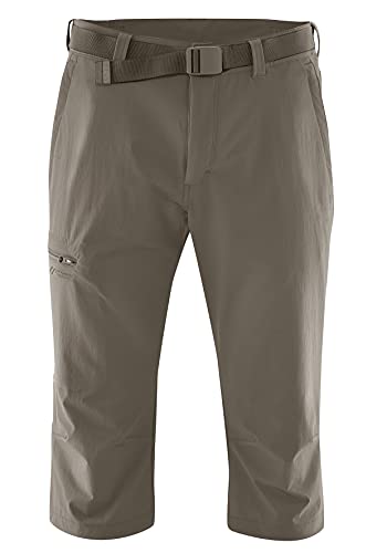 Maier Sports Spodnie męskie 3/4 jennisei, brązowy, 50 131002-780