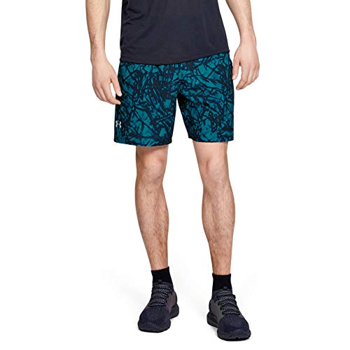 Under Armour UA LAUNCH SW 7'' PRINTED SHORT-GRY - M 1326573-073_M