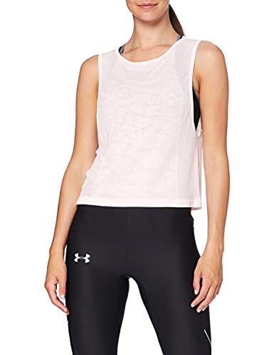 Under Armour Ua Vanish damski bezszwowy tank top na mięśnie z siatki White (Weiß) M 1328288-12-M