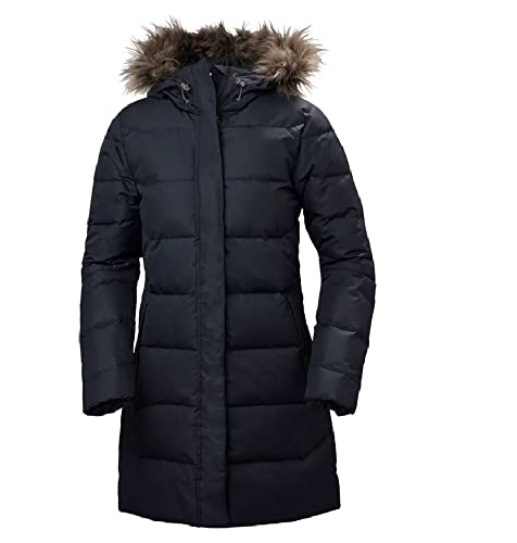 Helly Hansen damski w aden Down parka puchowa parka, Medium, czarny, M