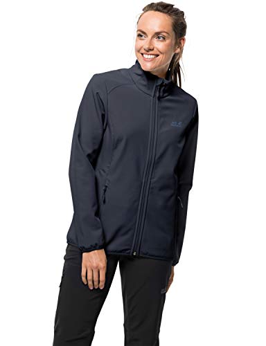Jack Wolfskin damskie Northern Pass kurtka softshell, niebieski, XS 1305811-1910001