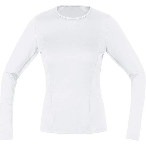 Gore Wear GORE WEAR M damska koszulka z długim rękawem, 36, biała 100015010003-0100-Small