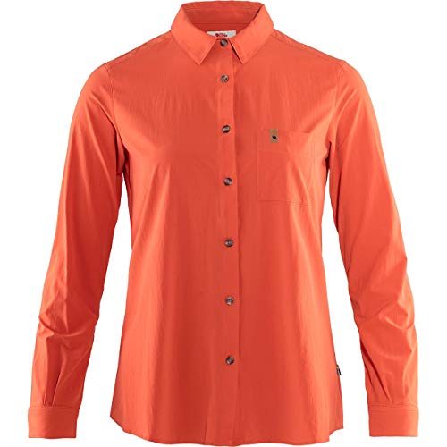 Fjallraven FJALLRAVEN Damska koszulka Övik Lite Ls W czerwony Eberesche, Rot XL F89980