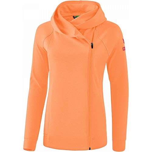 Erima Damska bluza z kapturem Essential pomarańczowa Peach/Love Rose 34 2071919