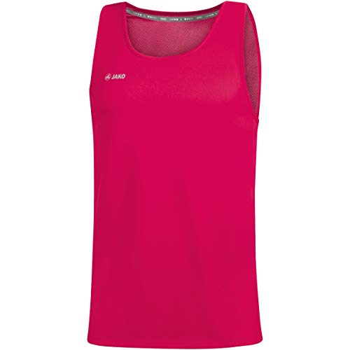 JAKO JAKO Tank Top Run 2.0 dla dzieci, uniseks różowy różowy 128 6075