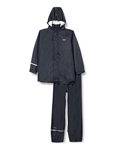 Spodnie i spodenki dla chłopców - CeLaVi Płaszcz przeciwdeszczowy Rainwear Suit - Basic dla chłopców, kolor: niebieski, rozmiar: 130 1145-778 - grafika 1