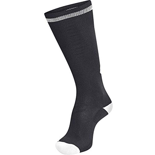 Hummel Elite Indoor Sock High skarpety uniseks czarny czarno-biały 27W x 30L 204044-2114