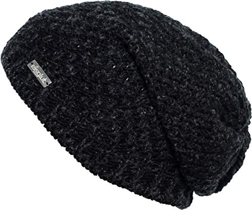 Eisglut Damska czapka Miriam, czarna, M 57-58 cm