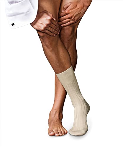 FALKE nr męski 13 skarpet Finest Piuma Cotton, beżowy, 39-40