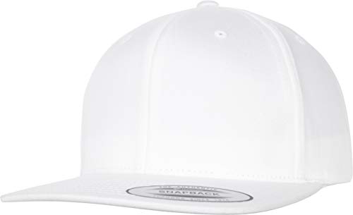 Flexfit FlexFit Organic Cotton Snapback Cap, biały, jeden rozmiar 6089OC