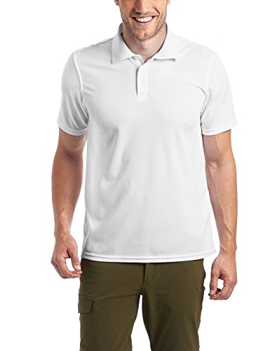 Maier Sports Ulrich koszulka polo męska, biały, L 152302