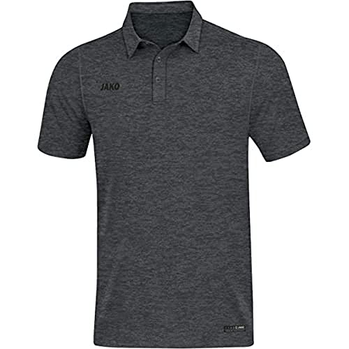 JAKO Jako męska kurtka Premium Basics z kapturem, czerwony melanż, XL 6829