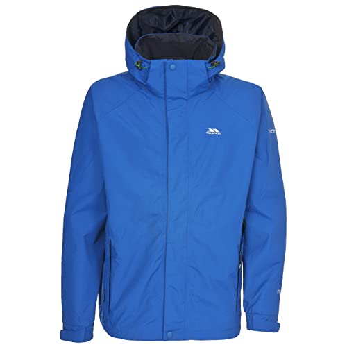 Trespass Męska kurtka przeciwdeszczowa Edwards II z ukrytym kapturem