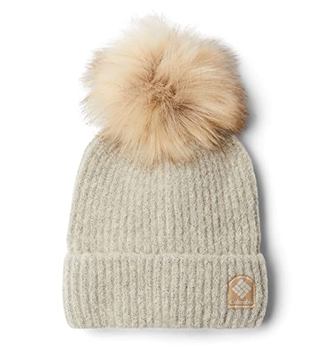 COLUMBIA Unisex Beanie Winter Blur, beżowy, jeden rozmiar