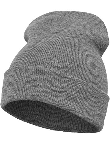 Flexfit Czapka Heavyweight Long Beanie szary szary (Heather Grey) jeden rozmiar 1501KC