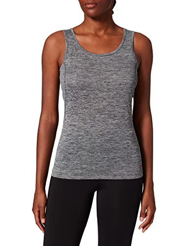 CMP damski top T-shirt, nero mel, 46