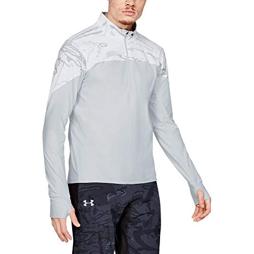 Under Armour męski Qualifier Camo Half Zip rozgrzewka góra Ua Snow Camo/Ua Snow Camo/Reflective (992) L