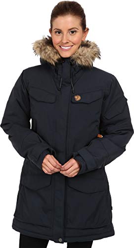 Fjallraven Fjallraven damska kurtka sportowa Nuuk Parka W, niebieska, S F89655