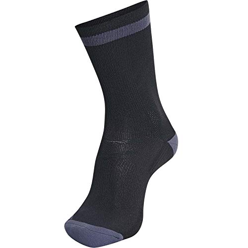 Hummel Elite Indoor Low skarpety, kolor czarny/asfalt, 27/30 204043-1006