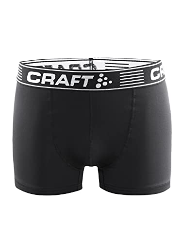 Craft męskie greatness Boxer 3-inch M Kalesony, czarny, S 1905488-9900-4
