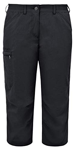 VAUDE Damskie spodnie damskie Farley Capri Pants IV czarny czarny 36
